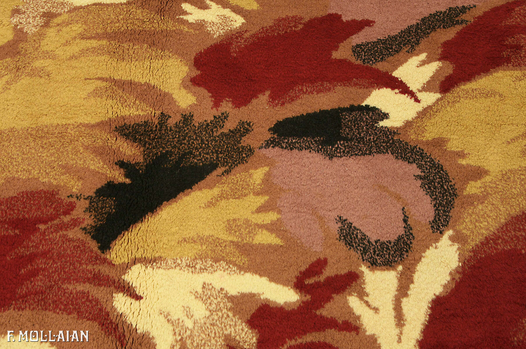 Semi-Antique Turkish Turk Decò Rug (270x173 cm)