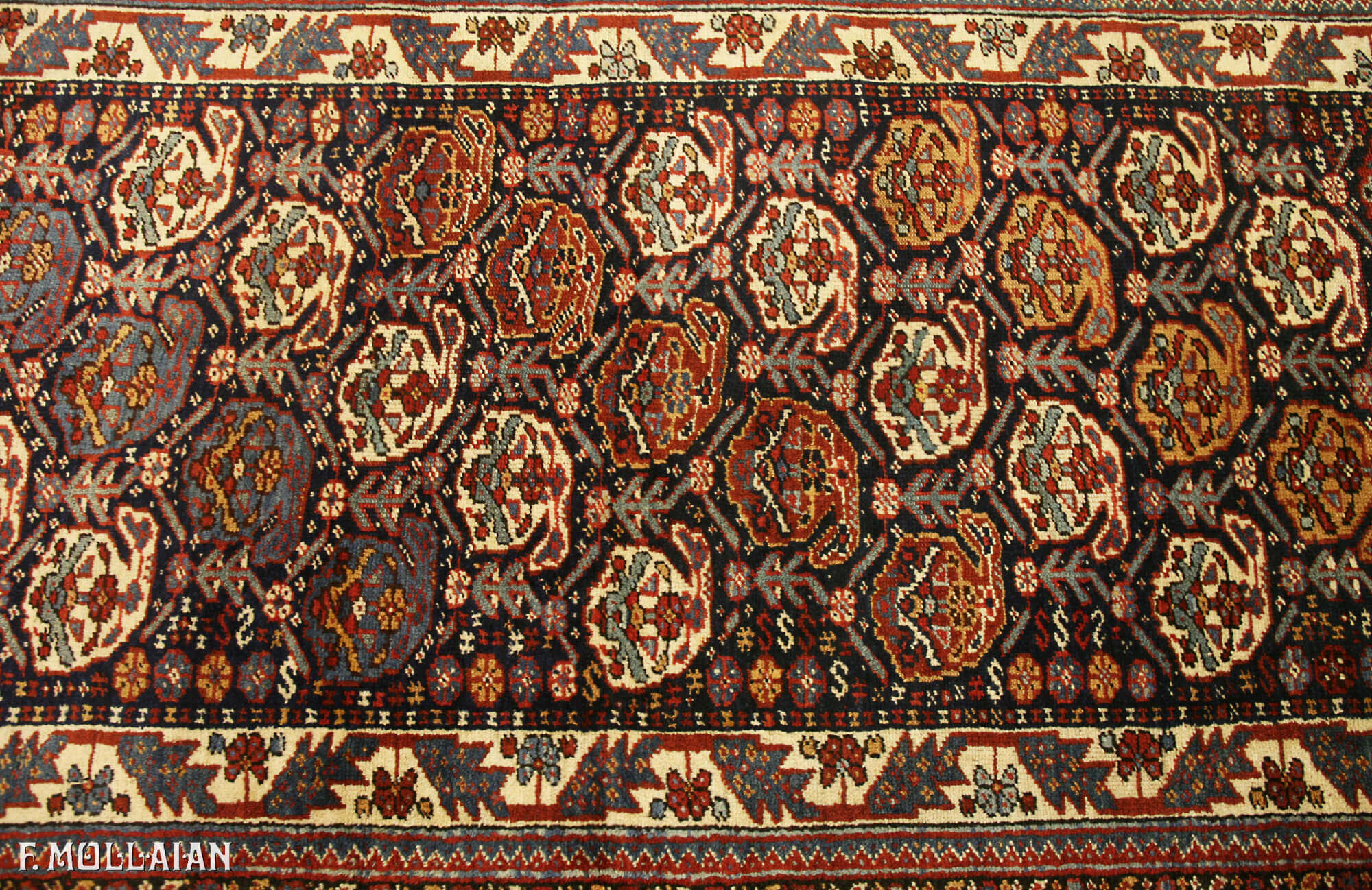 Antique Persian Shahsavan Runner Rug (270x95 cm)