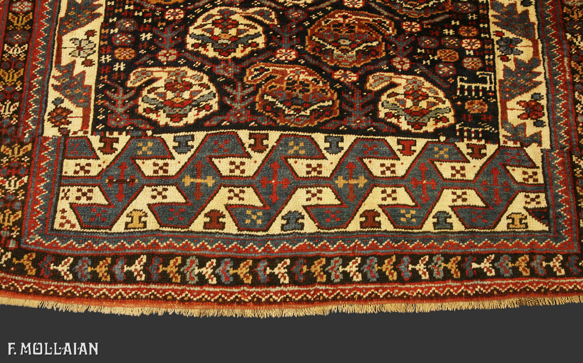 Antique Persian Shahsavan Runner Rug (270x95 cm)