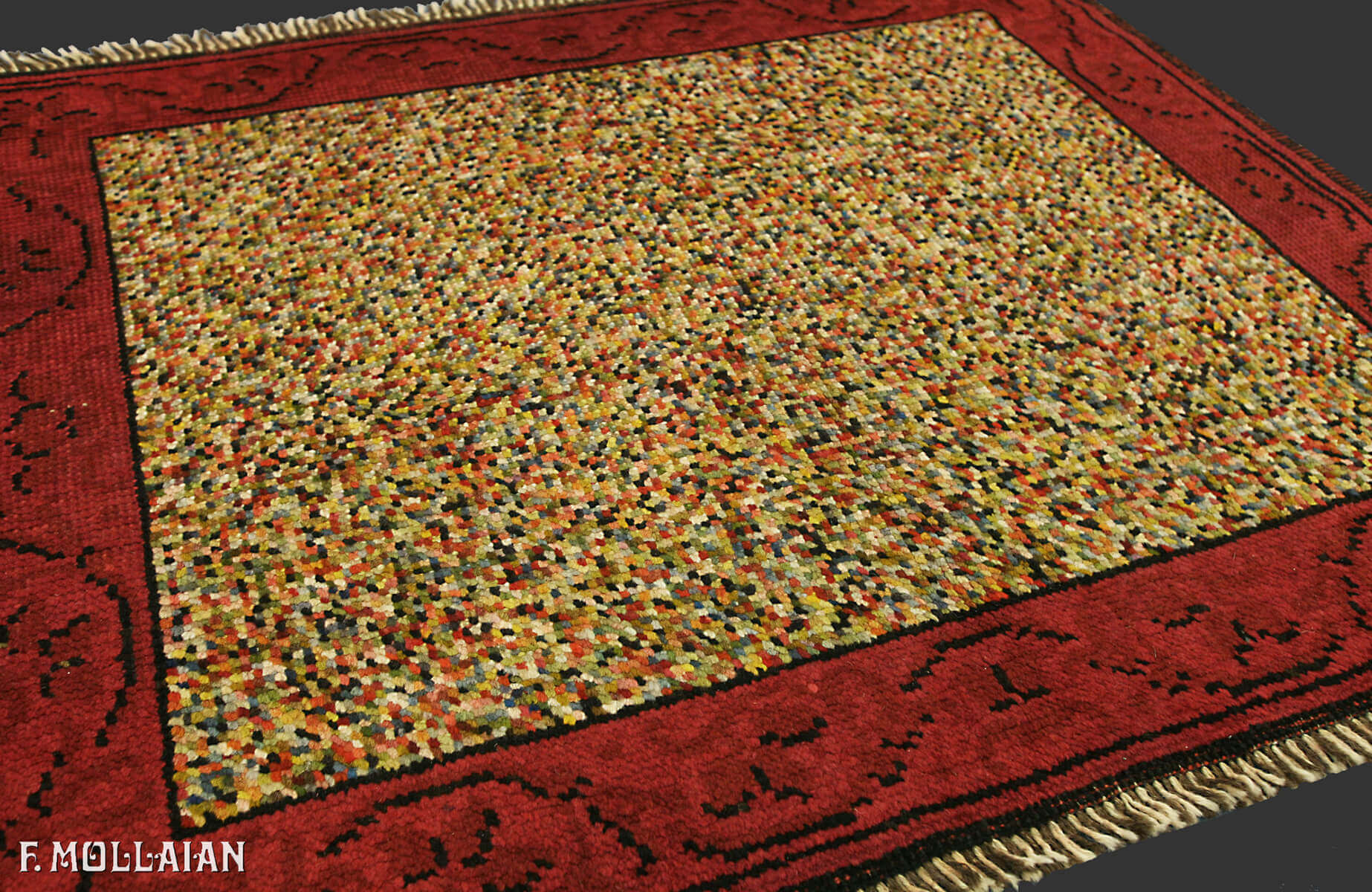 Antique European Rug (140x122 cm)