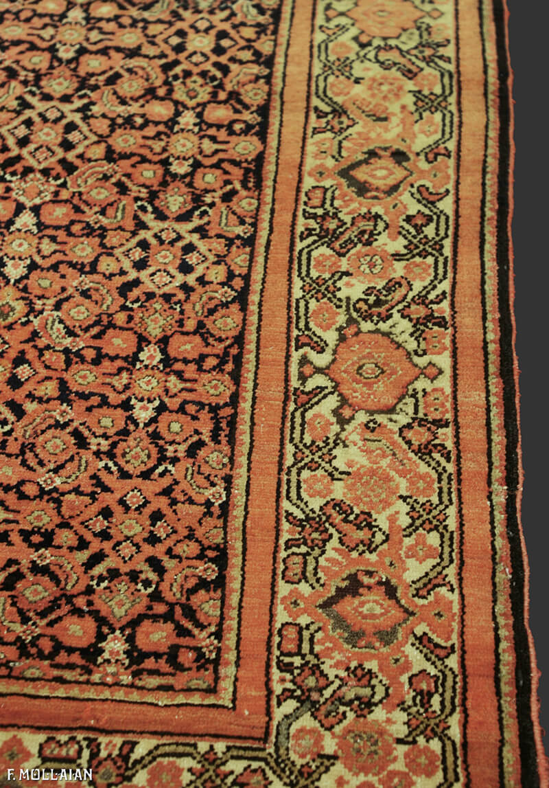 Antique Persian Mishan Malayer Rug (185x138 cm)