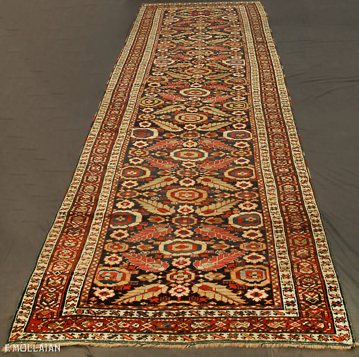 Antique North West Persia Carpet (341x109 cm)