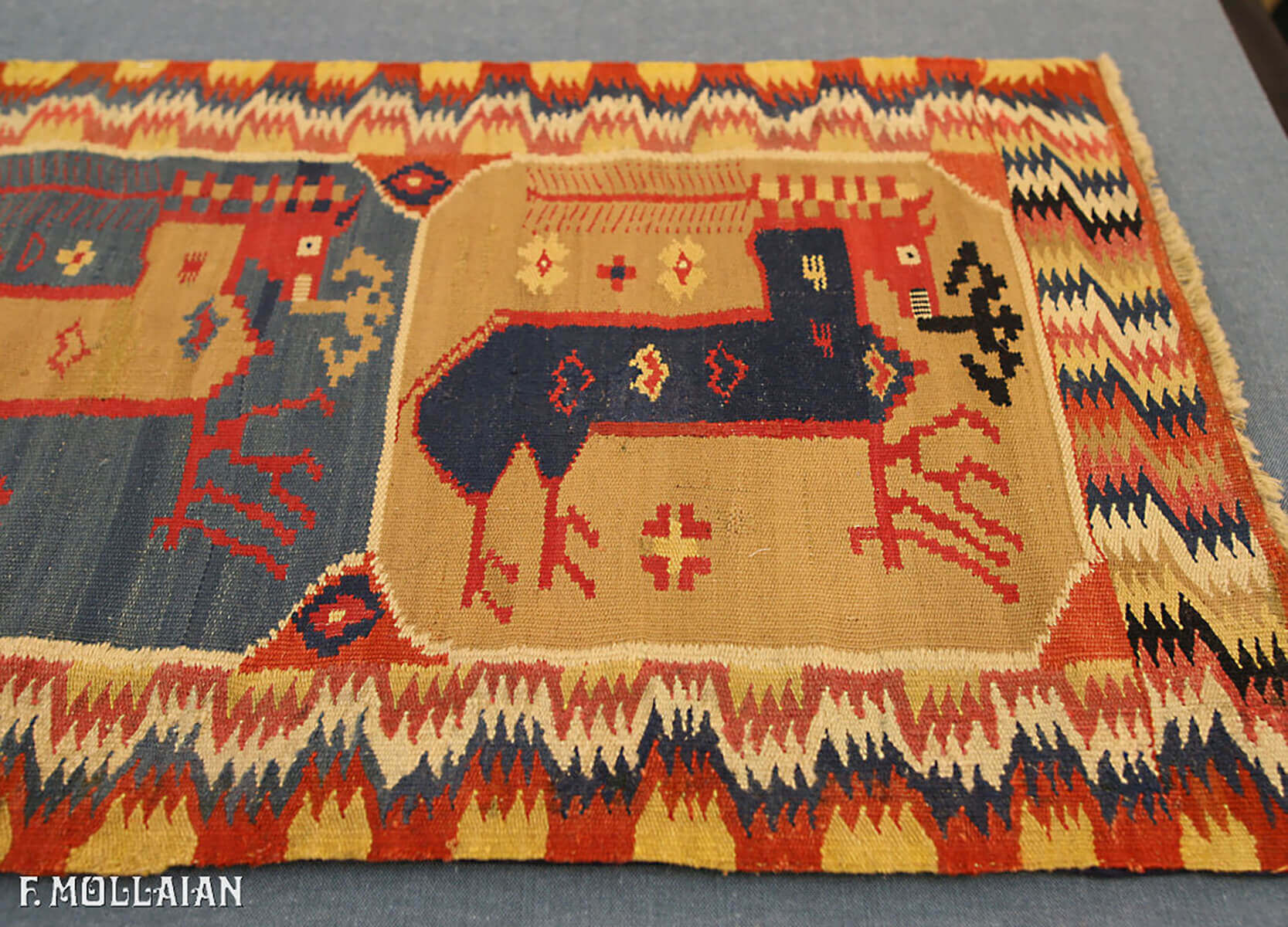 Antique Swedish Textile (97x47 cm)