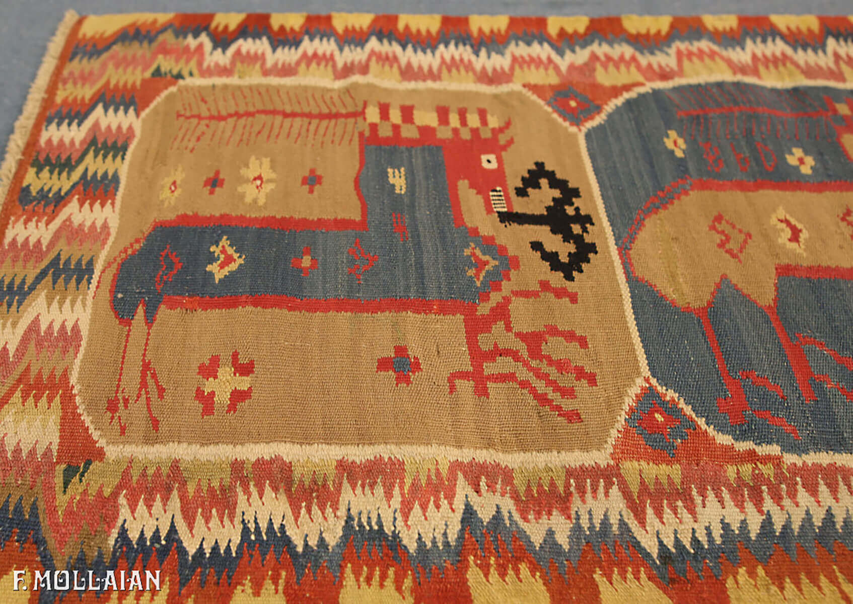 Antique Swedish Textile (97x47 cm)