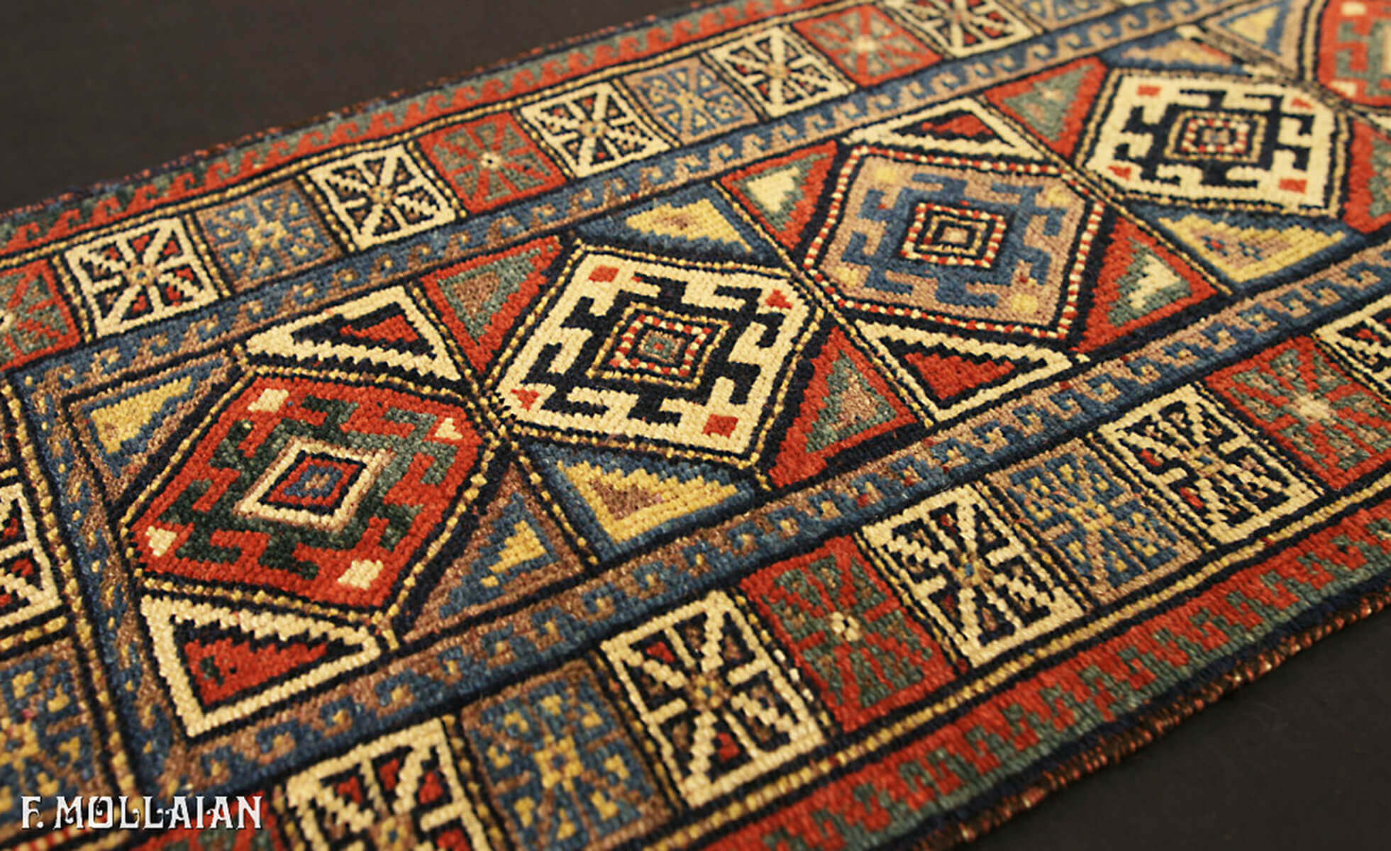 Alfombra Persa Antigua Kurdo n°:20561064
