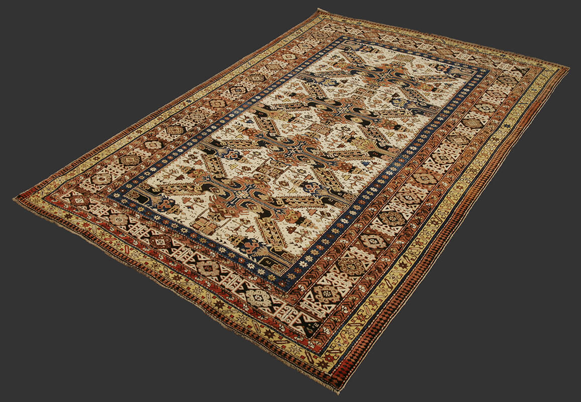 Tapis Azerbaïdjanais Antique Seychour (Zeikhur) n°:20947554