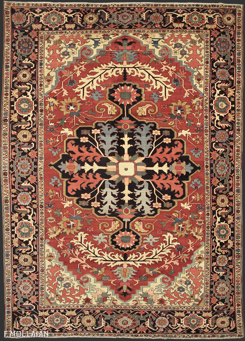 Teppich Persischer Antiker Heriz Serapi n°:25520200