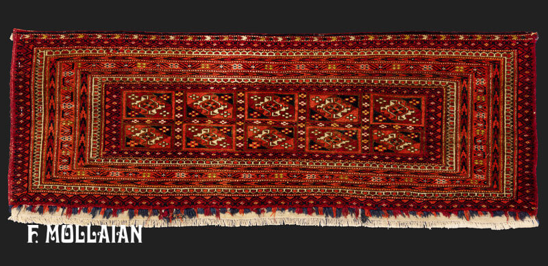 Antiker turkmenischer Torba-Teppich Nr. 26519972