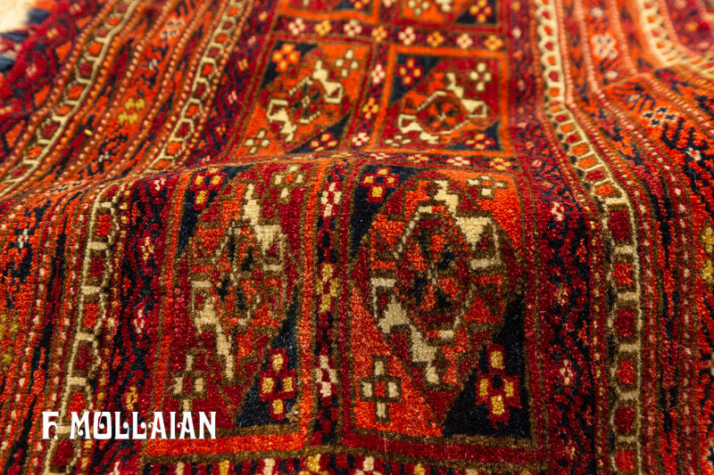 Tapis Turkmène Torba n°:26519972
