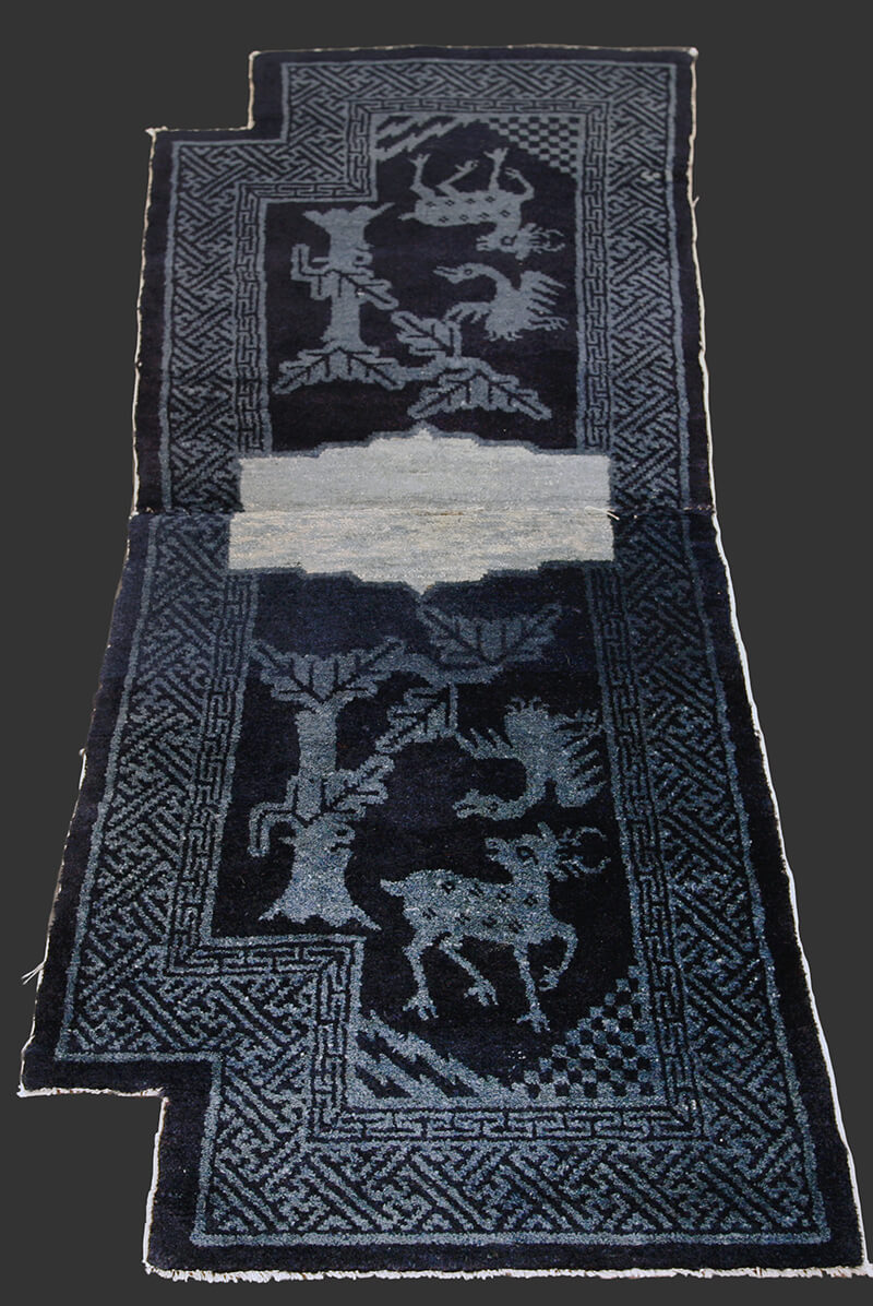 Semi-Antique Tibetan Rug n°:27825382