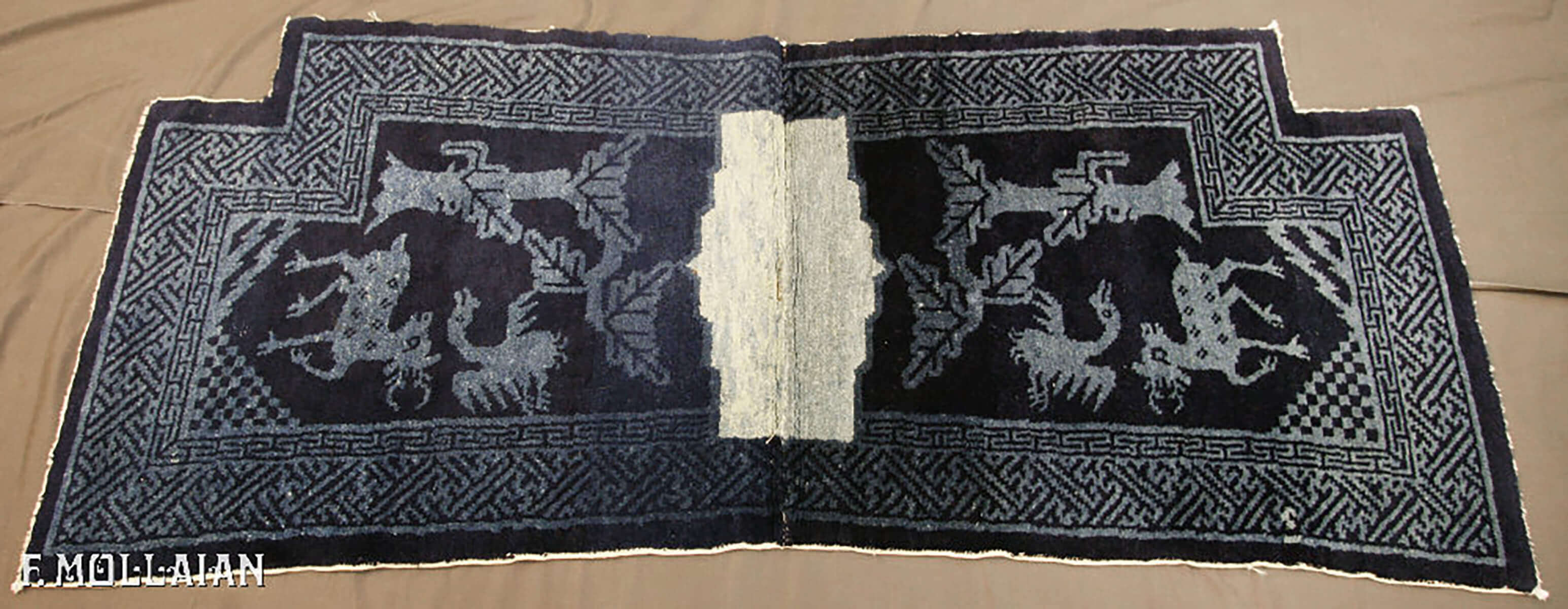Semi-Antique Tibetan Rug n°:27825382