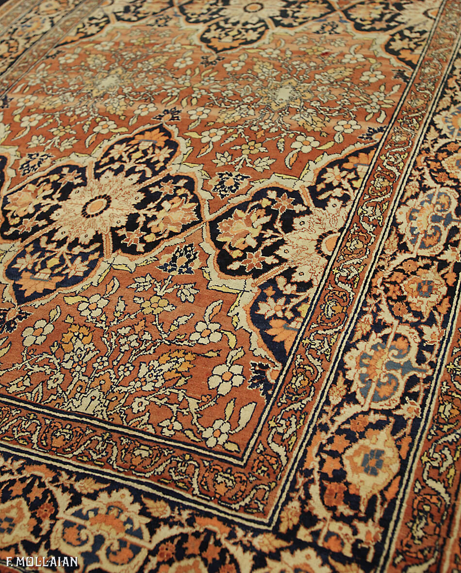 Alfombra Persa Antigua Tabriz Hadji djalili n°:28313292