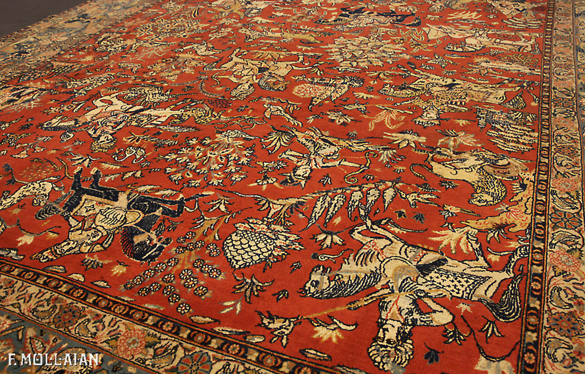 Teppich Persischer Semi-Antiker Tehran n°:32328993
