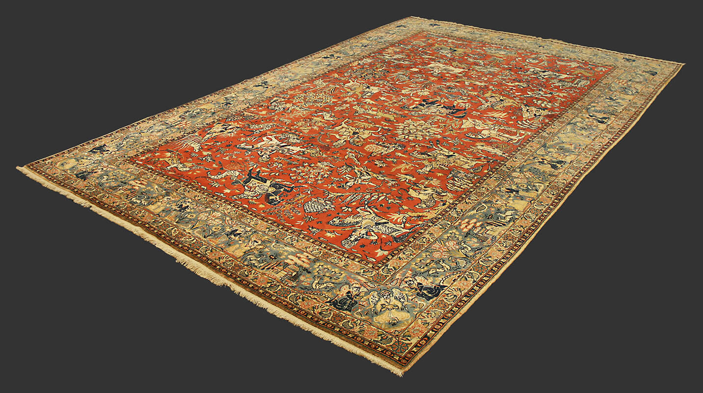 Teppich Persischer Semi-Antiker Tehran n°:32328993