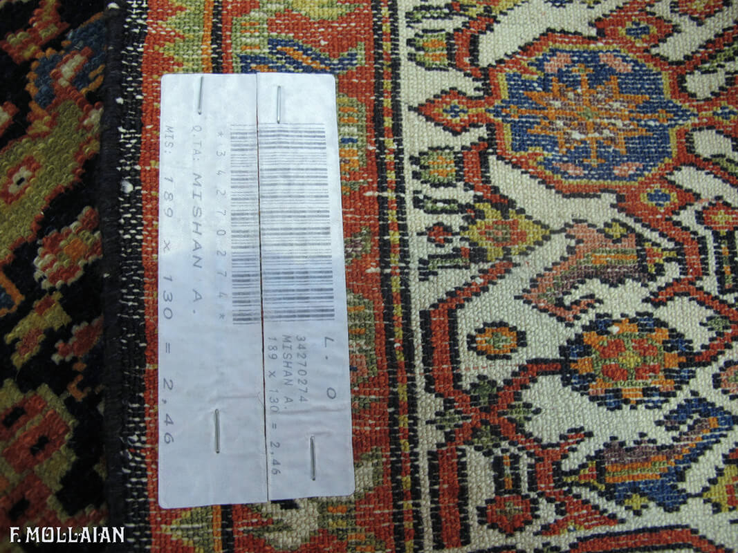 Tappeto Persiano Antico Mishan Malayer n°:34270274