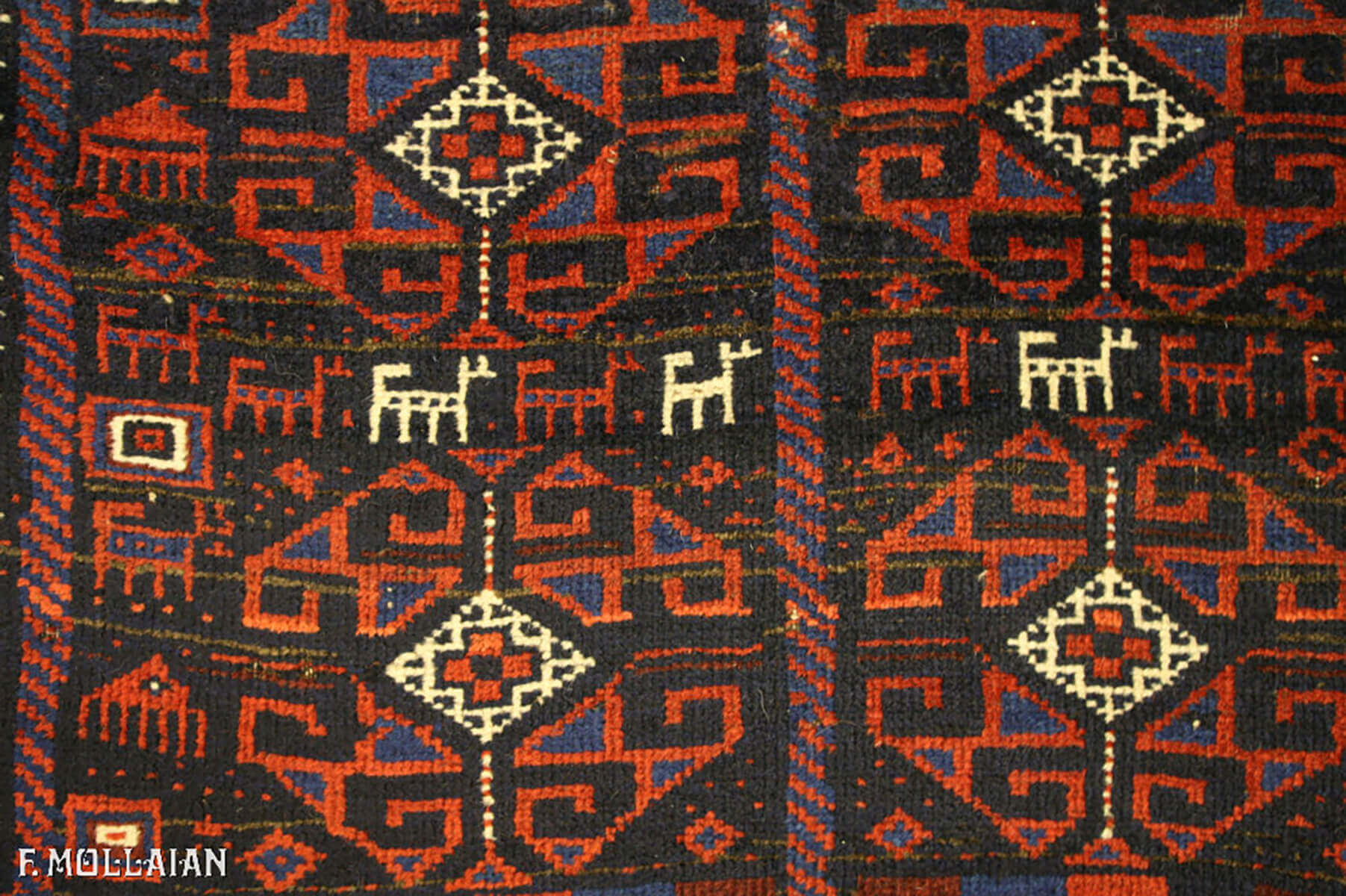Teppich Persischer Antiker Baluch Antigua n°:38060128