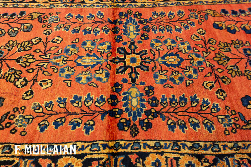 Antique Persian Small Saruk Rug n°:39072051