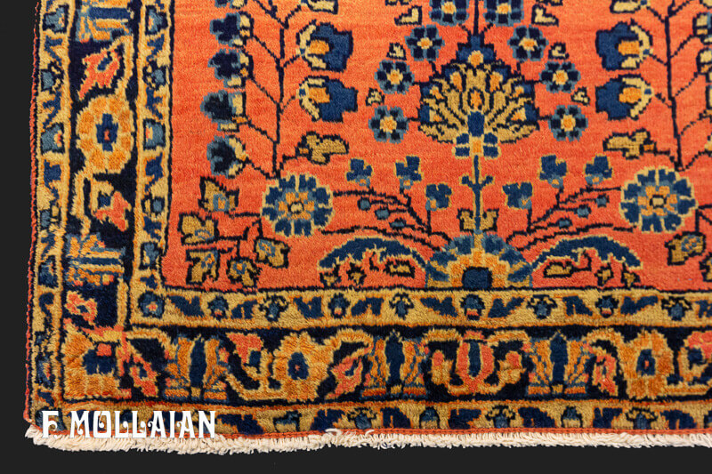 Antique Persian Small Saruk Rug n°:39072051