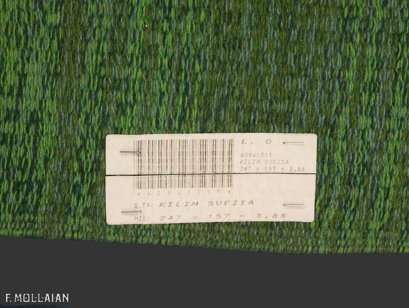 Semi-Antiker Schwedisch Kilim n°:40941711