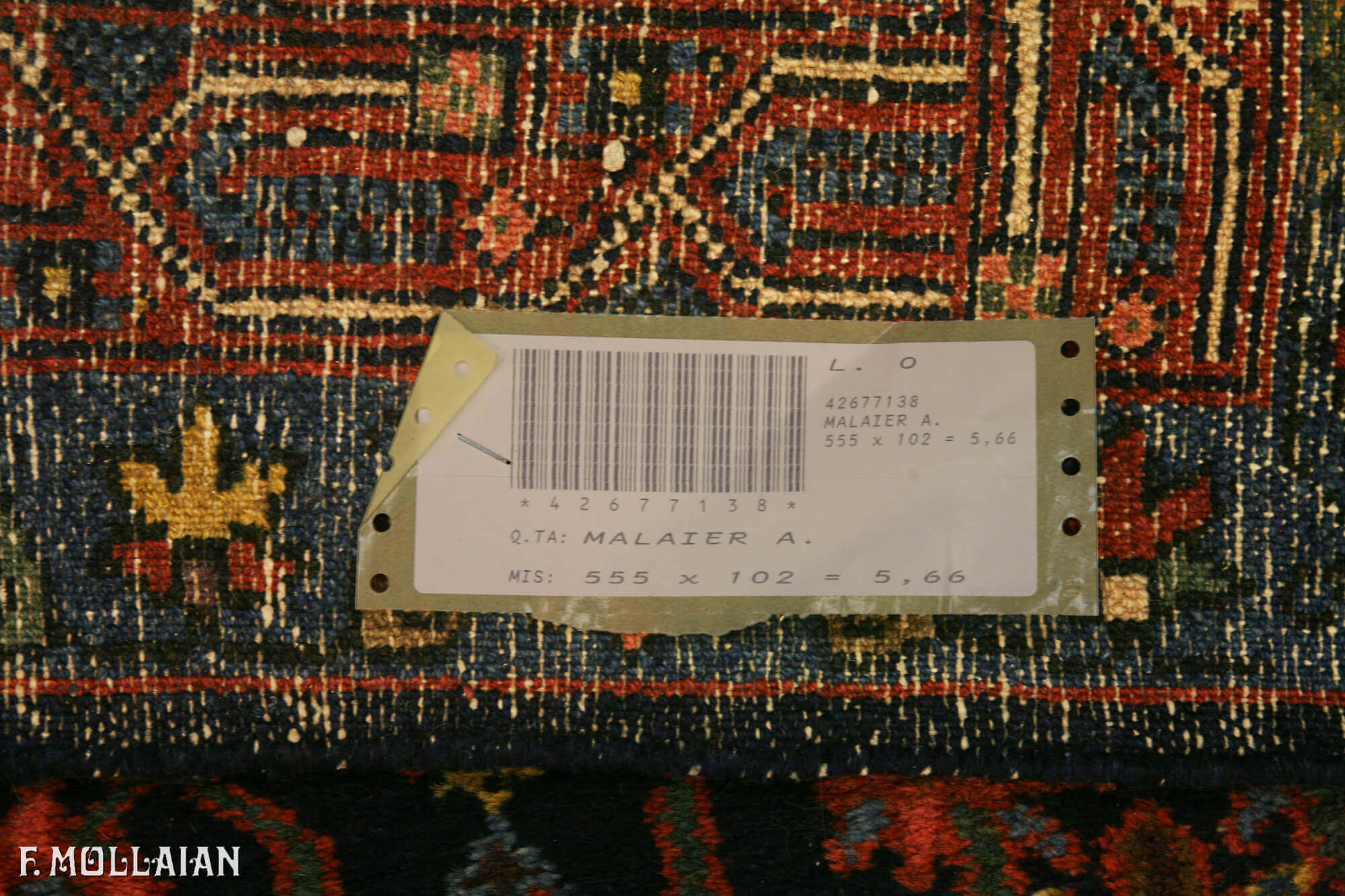 Corsia Lunga Persiana Antica Malayer n°:42677138