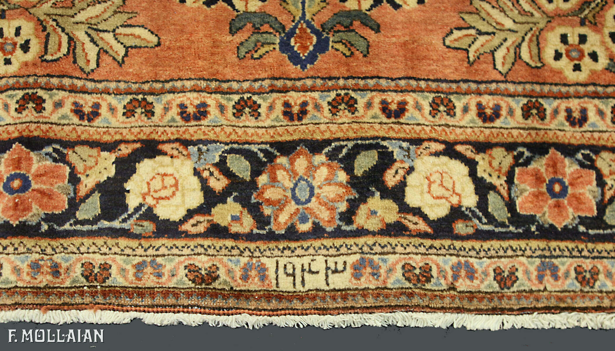 Tapis Persan Antique Saruk n°:45198452