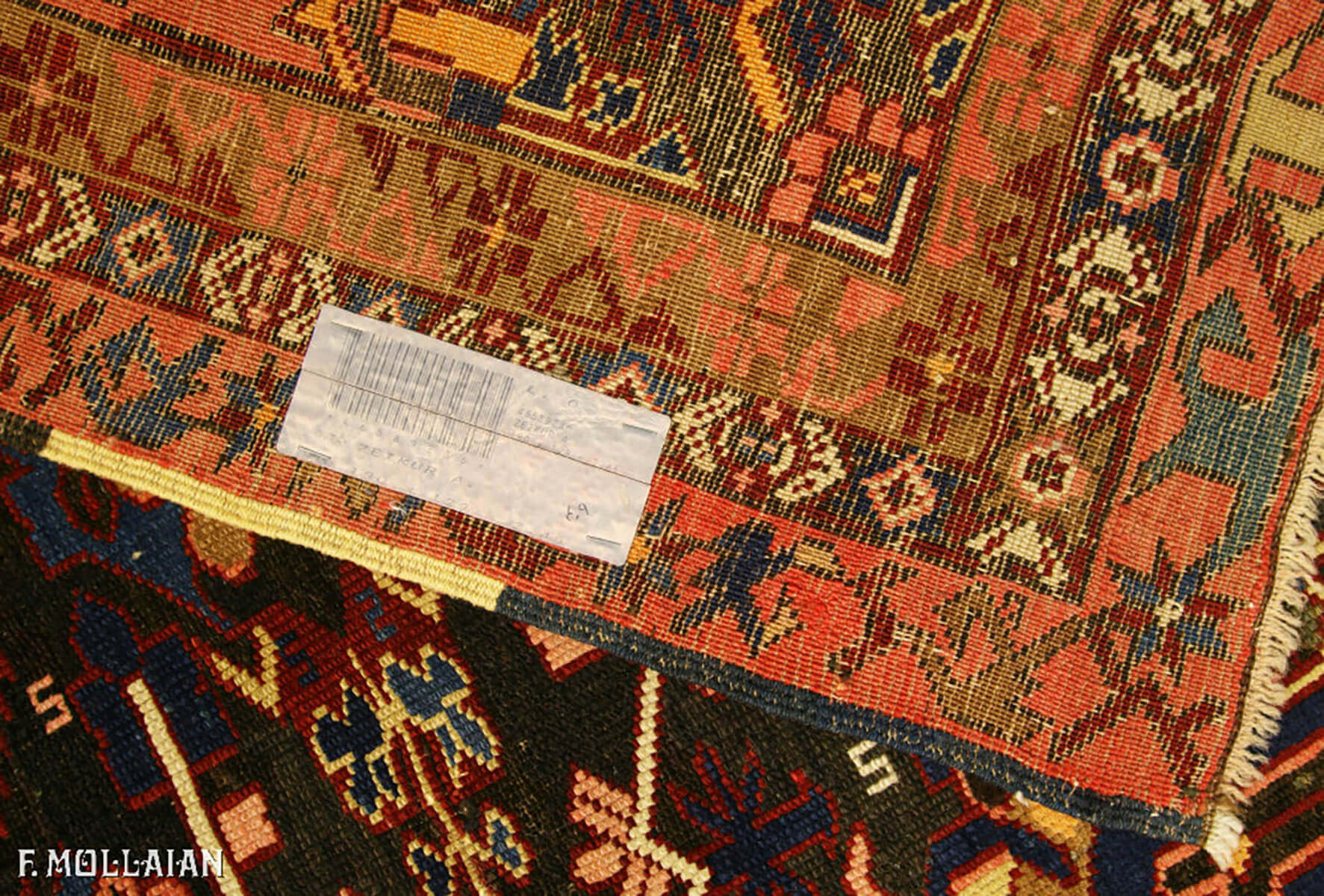 Tapis Seychour (Zeikhur) du Caucase à Motifs Stylisés n°:46589236