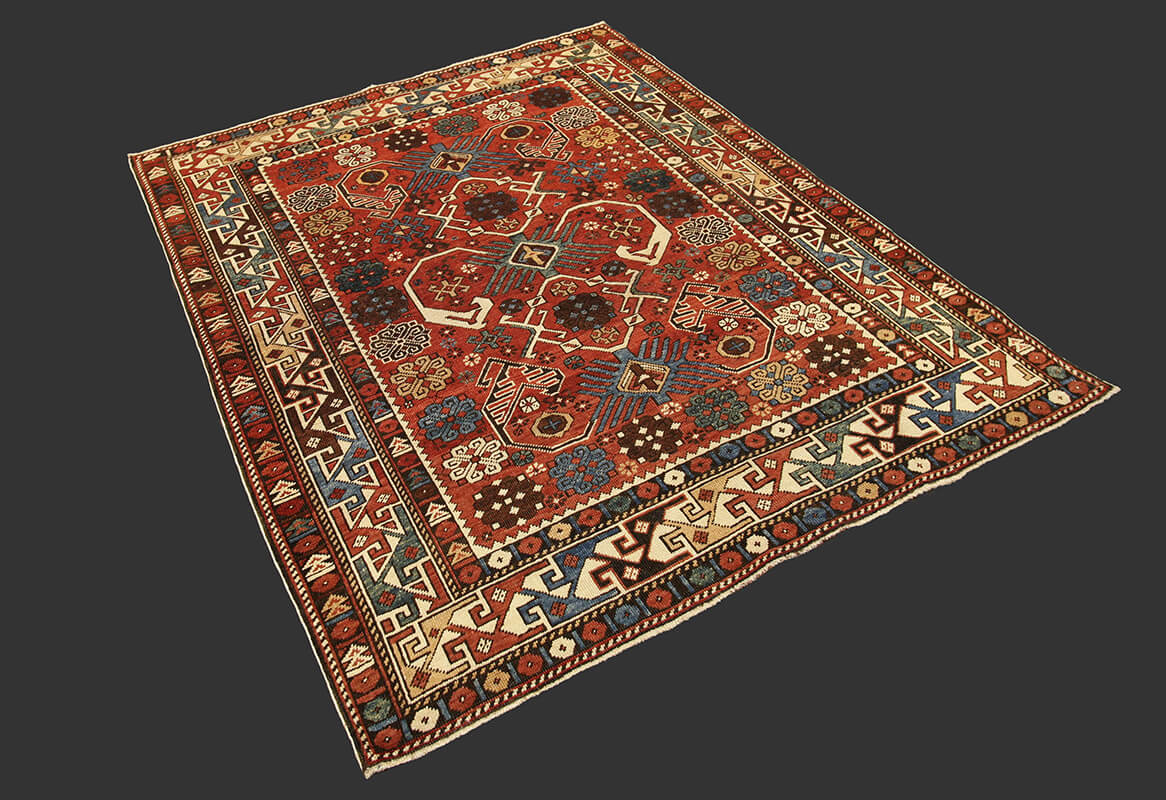 Alfombra Caucásica Antigua Shirvan n°:50112999
