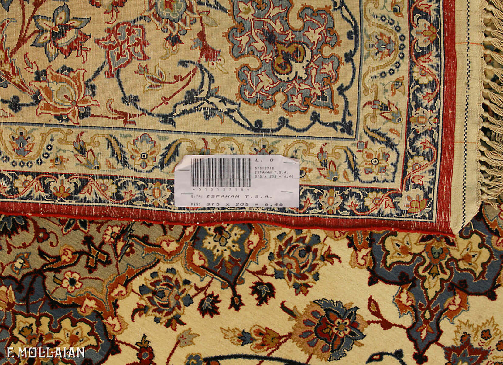Persian Isfahan Warp Silk Carpet n°:51513718