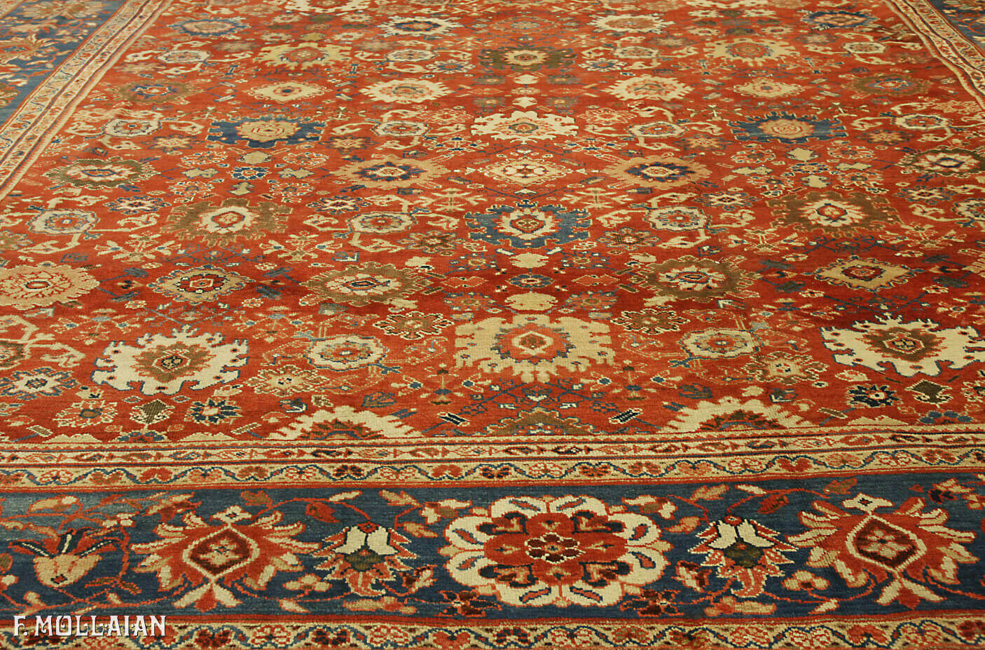 Antique Persian Mahal Ziegler Carpet n°:55348489