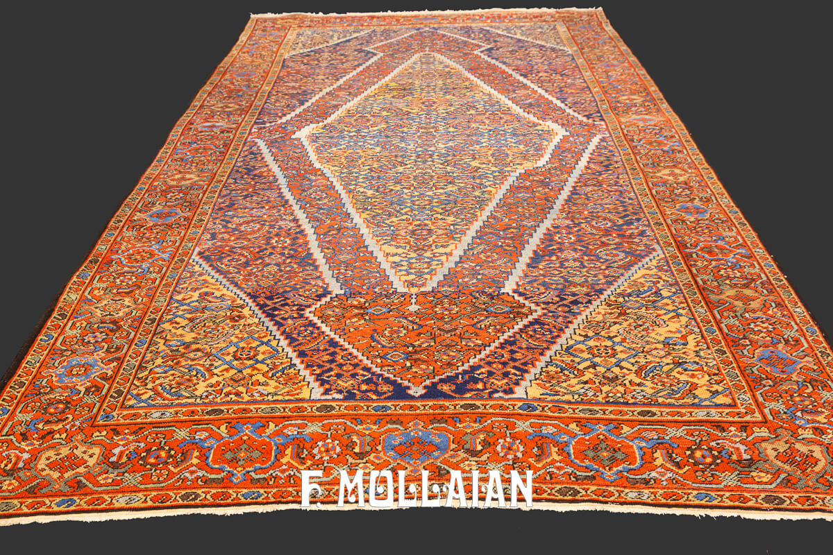 Antique Persian Mahal Carpet n°:55979612