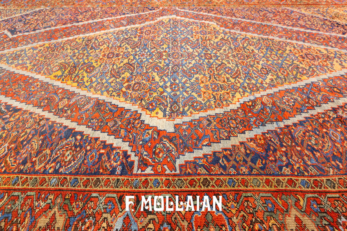 Antique Persian Mahal Carpet n°:55979612