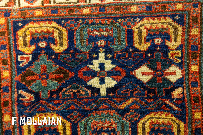 Antique Persian Kurdo Rug n°:58509611