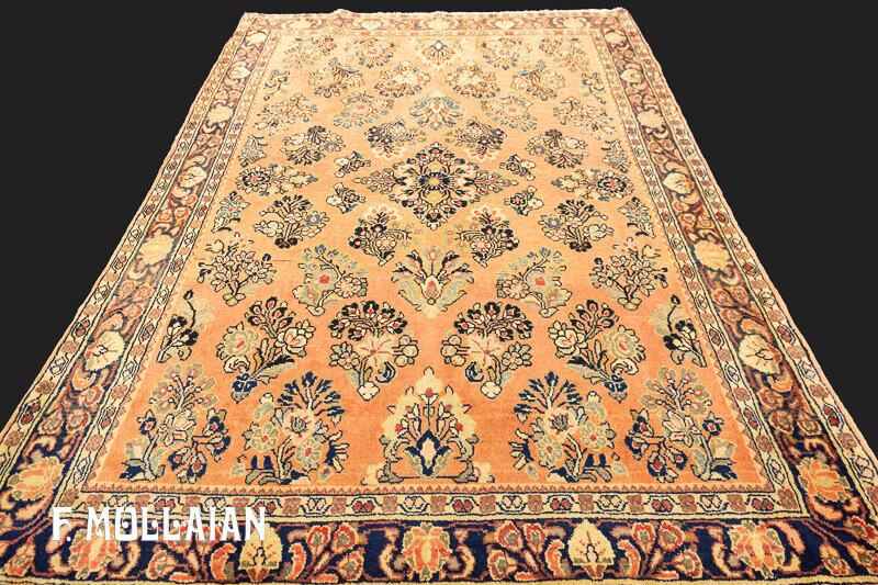 Petit Tapis Sarouk Persan Ancien n°:60296225