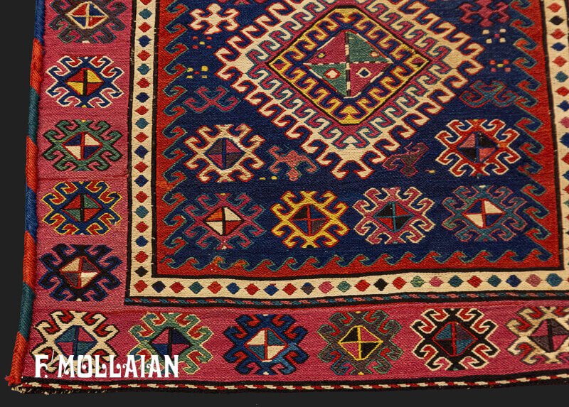 Petit Tapis Shahsavan Antique n°:61490812