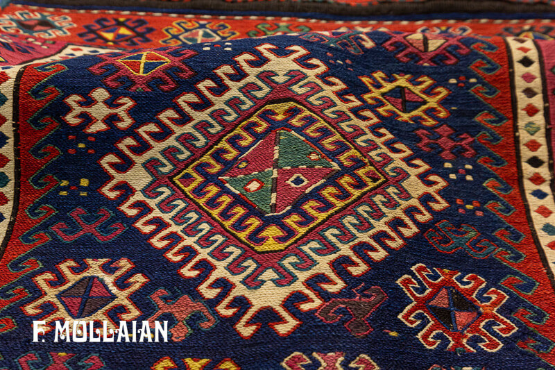 Petit Tapis Shahsavan Antique n°:61490812