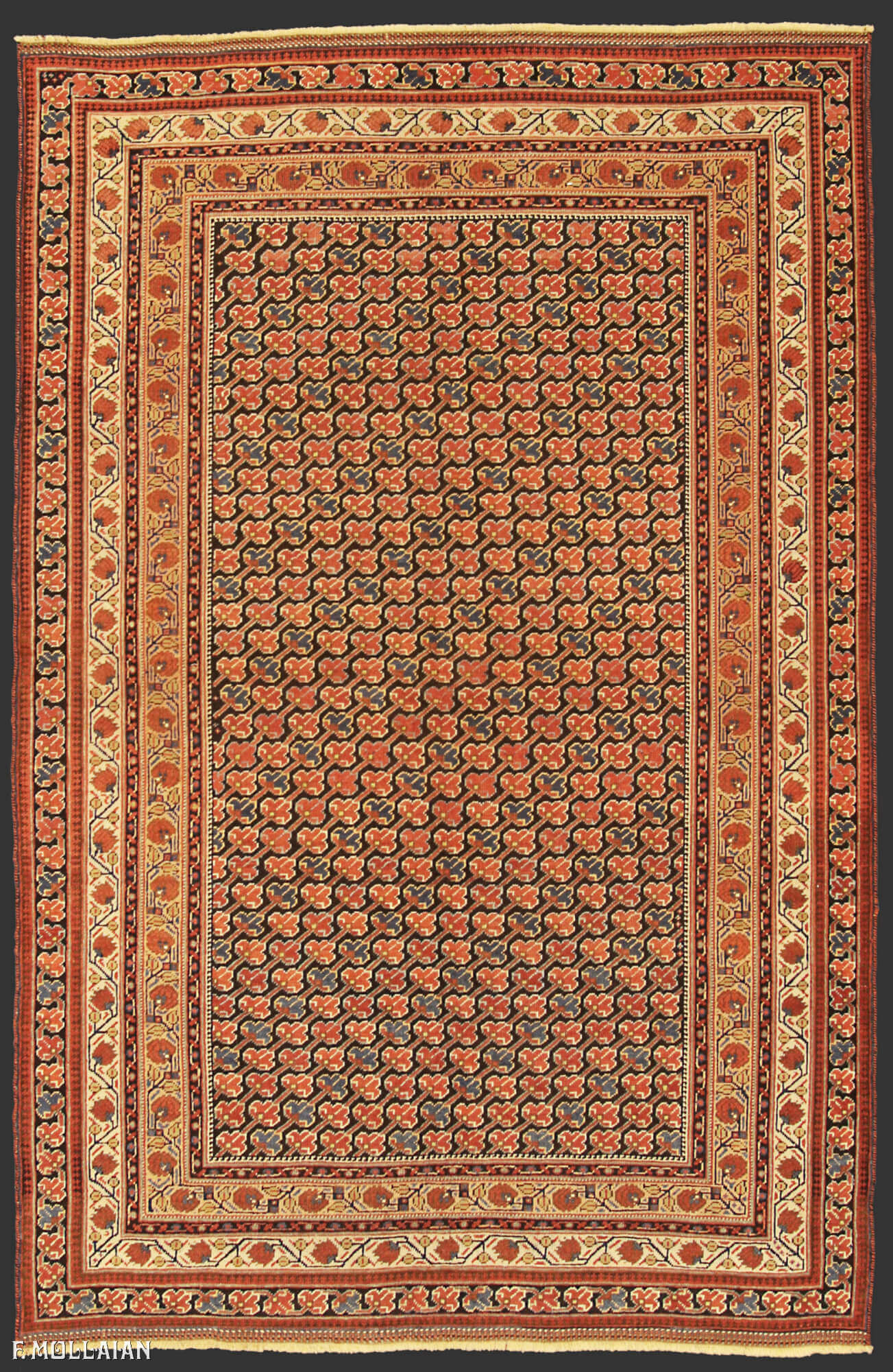 Tapis Persan Antique Khamse n°:62031888