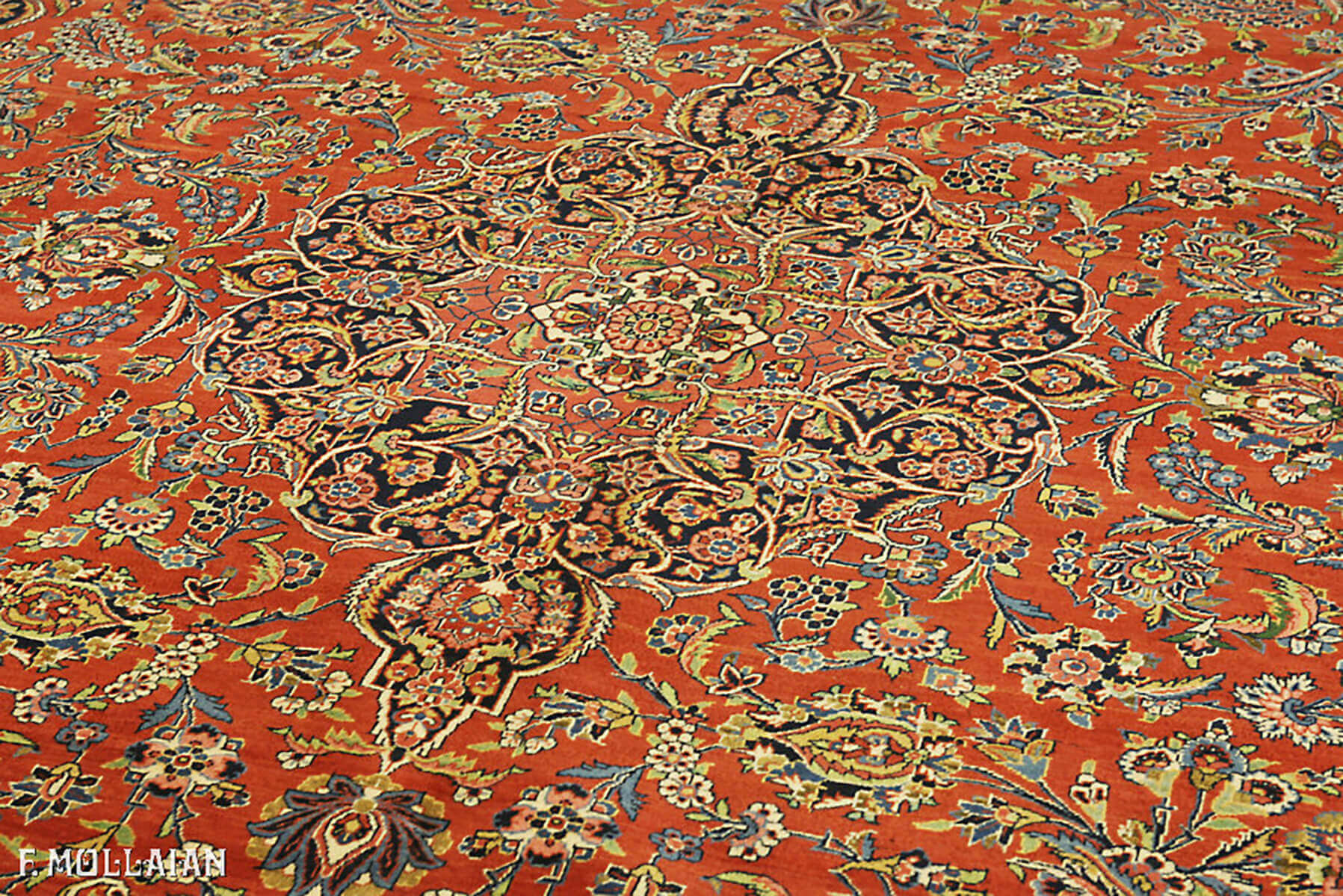 Teppich Persischer Semi-Antiker Kashan Dabir n°:62517068