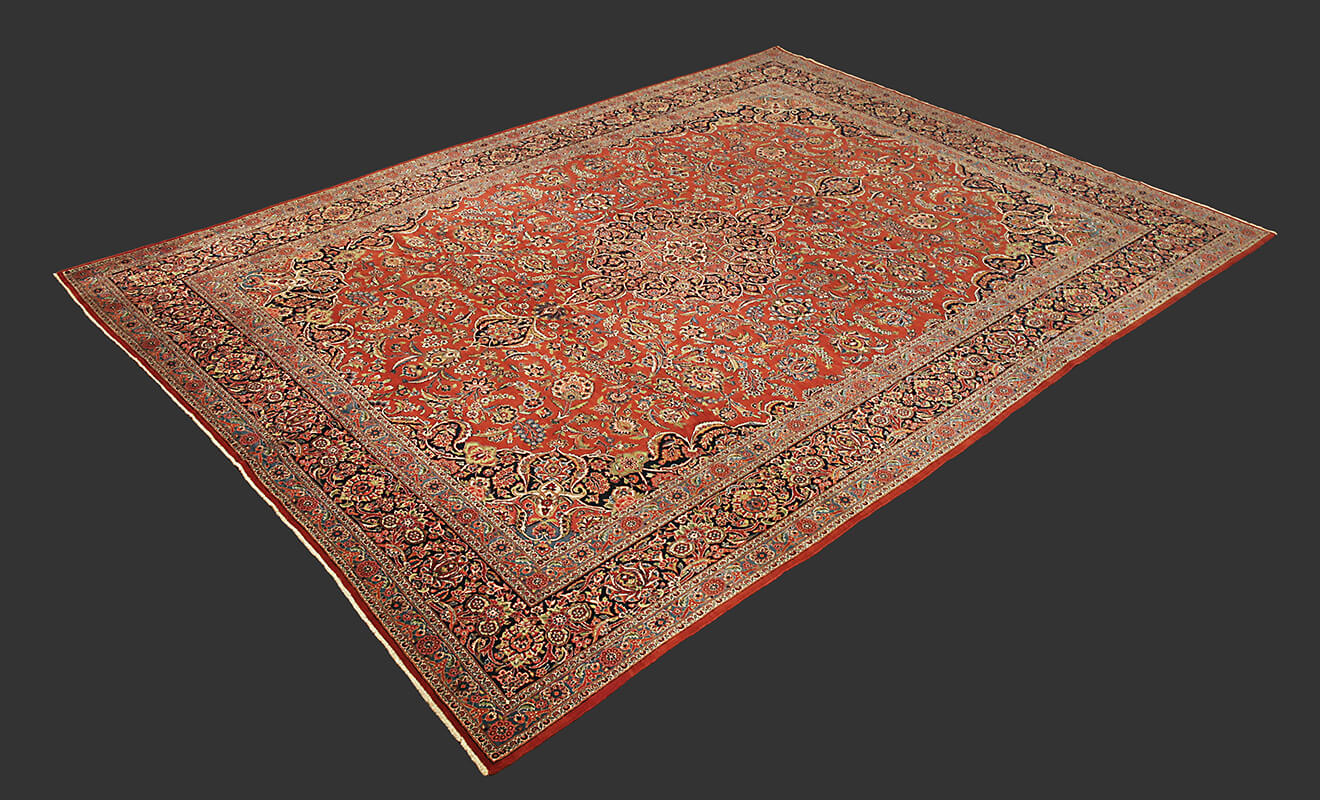 Teppich Persischer Semi-Antiker Kashan Dabir n°:62517068