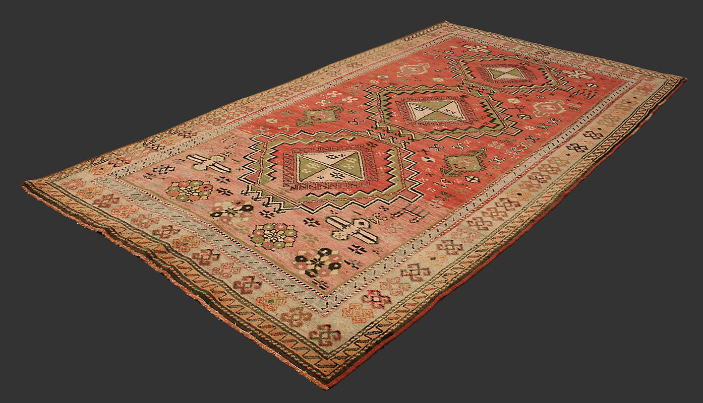 Tapis Caucasien Vieux Karabakh (Qarabağ) n°:63854676