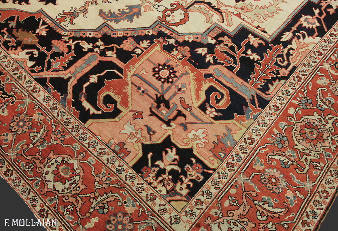 Teppich Persischer Heriz Serapi n°:64873442