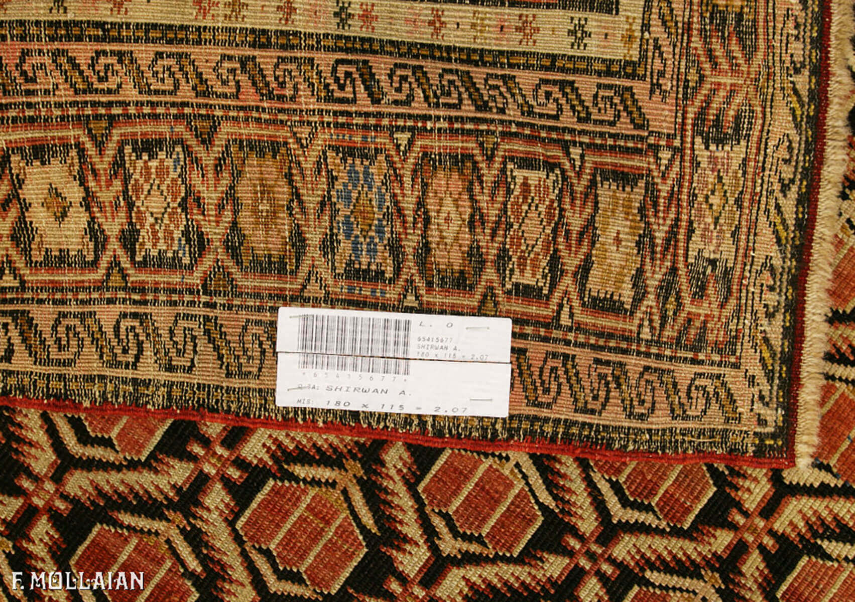 Tappeto Antico Caucasico Shirvan n°:65415677