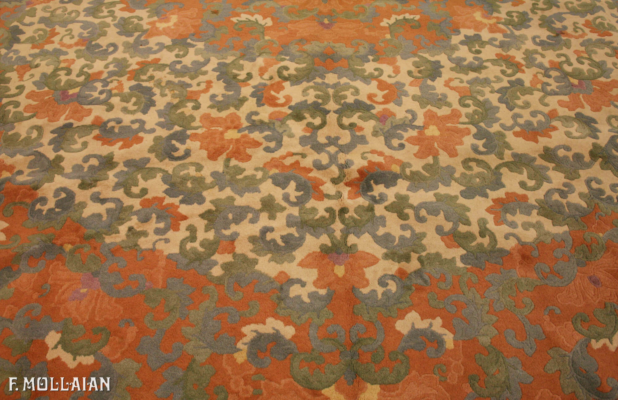 Tapis Chinois Antique Peking Nichols n°:65741163