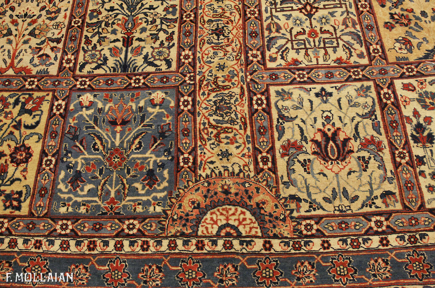 Tapis Persan Antique Tabriz n°:65842787