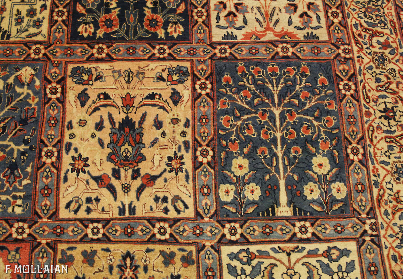 Tapis Persan Antique Tabriz n°:65842787