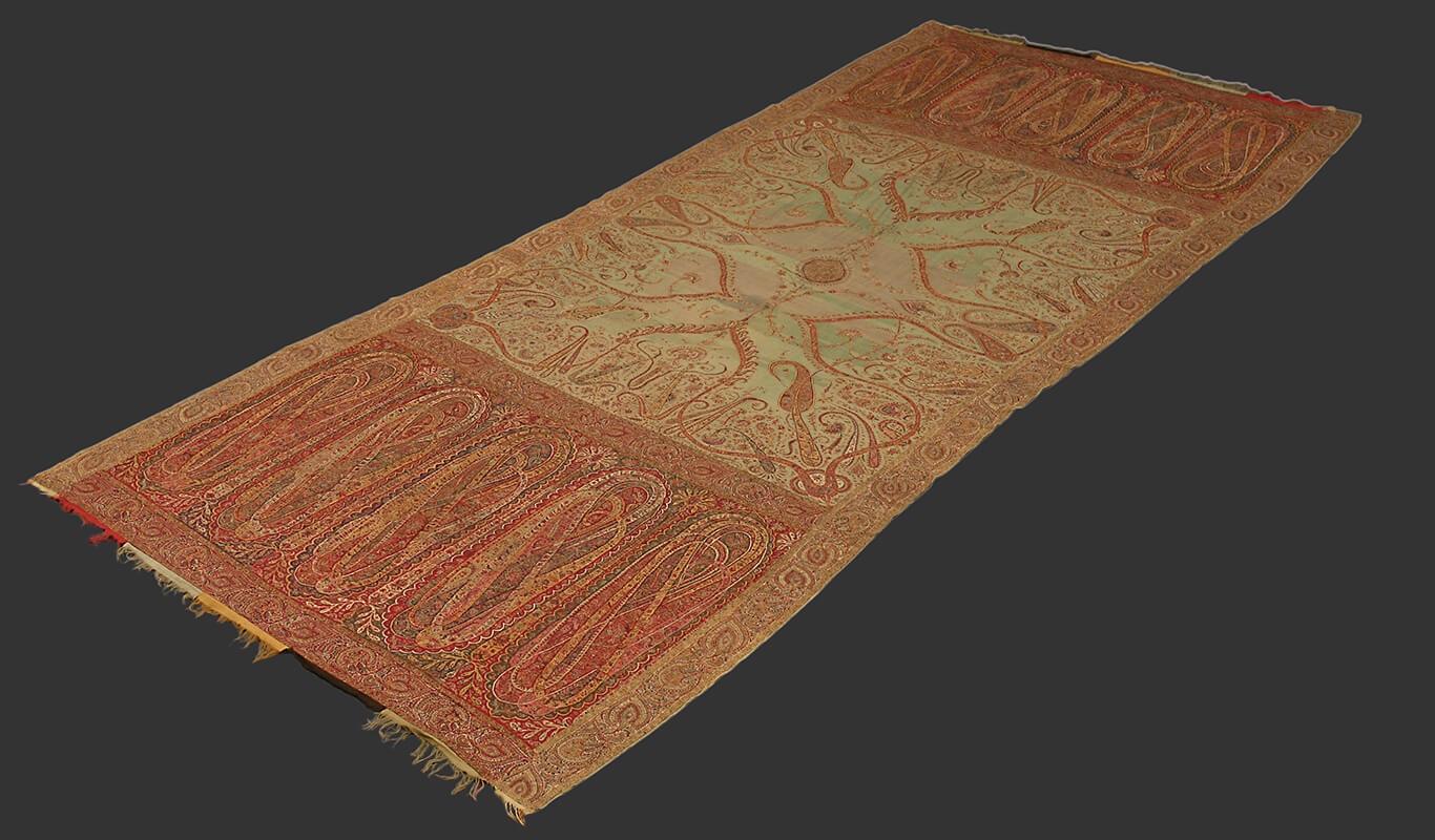 Indien Antique Kashmir Shawl n°:66042703