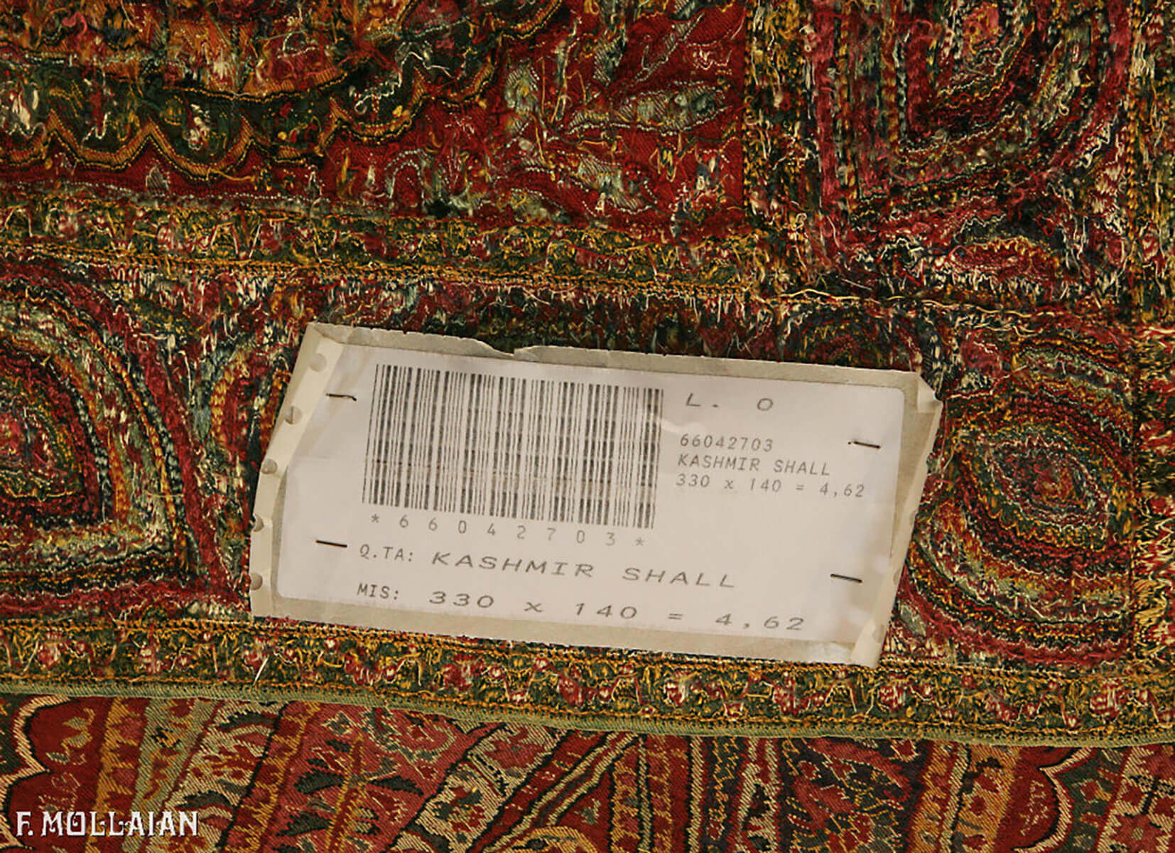 Indien Antique Kashmir Shawl n°:66042703