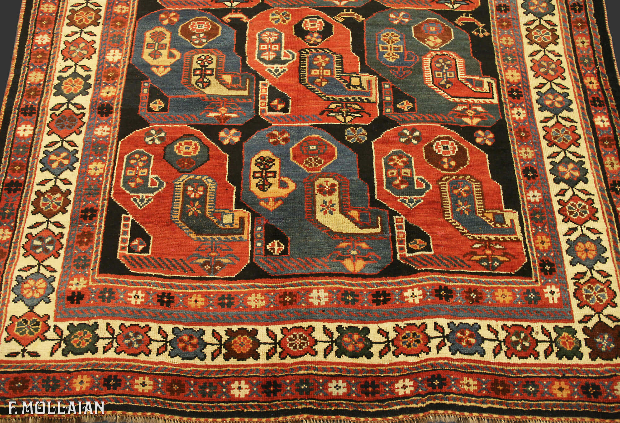 Tapis Persan Antique Khamse n°:66329050