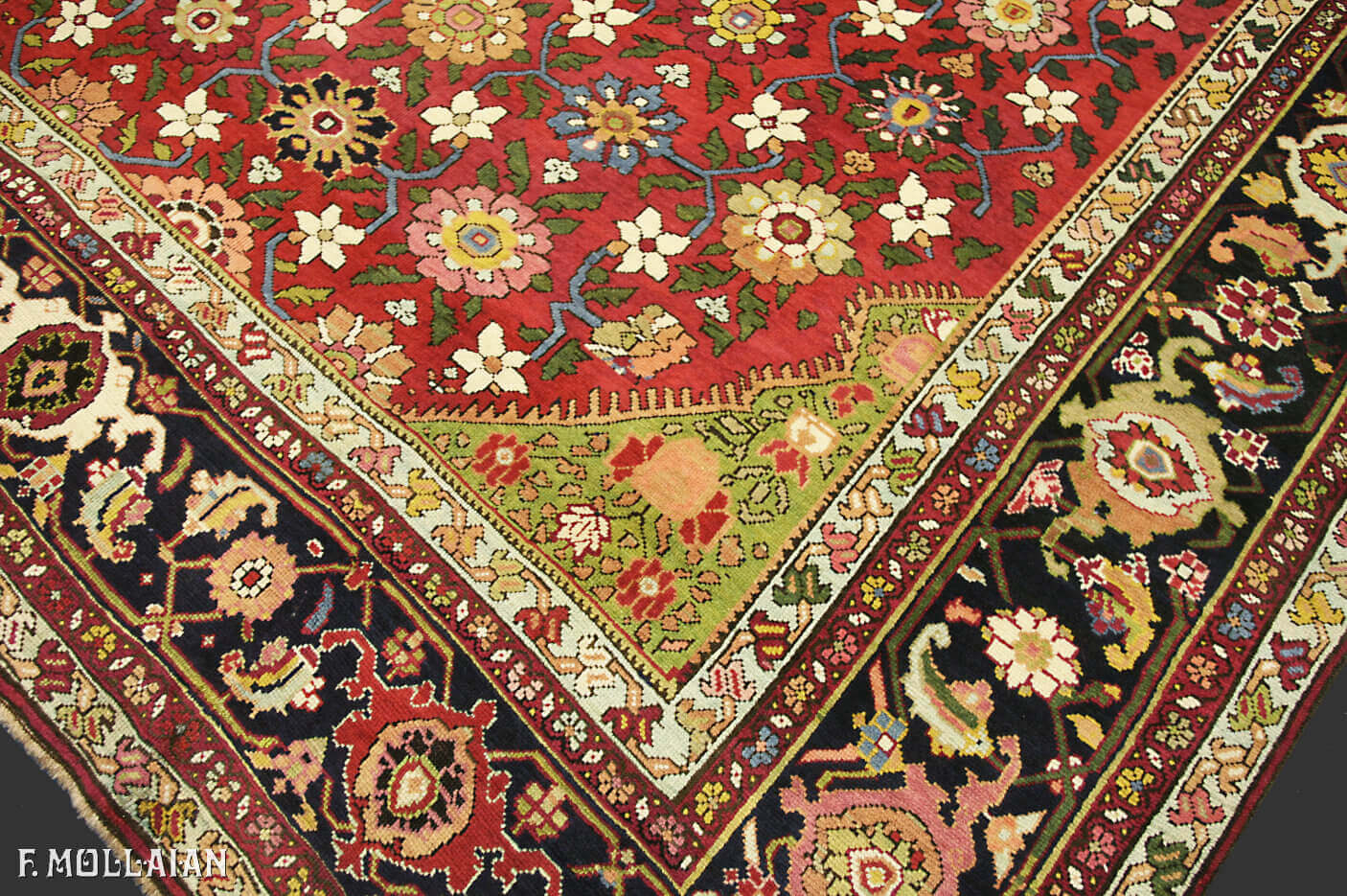 Wide-Gallery (Kalleh) size Antique Karabak Shusha Caucasian Carpet n°:66742142