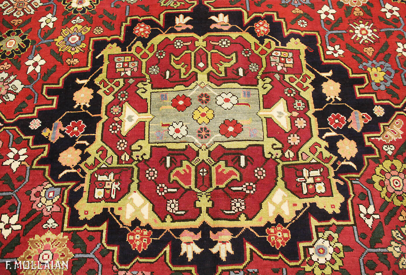 Wide-Gallery (Kalleh) size Antique Karabak Shusha Caucasian Carpet n°:66742142