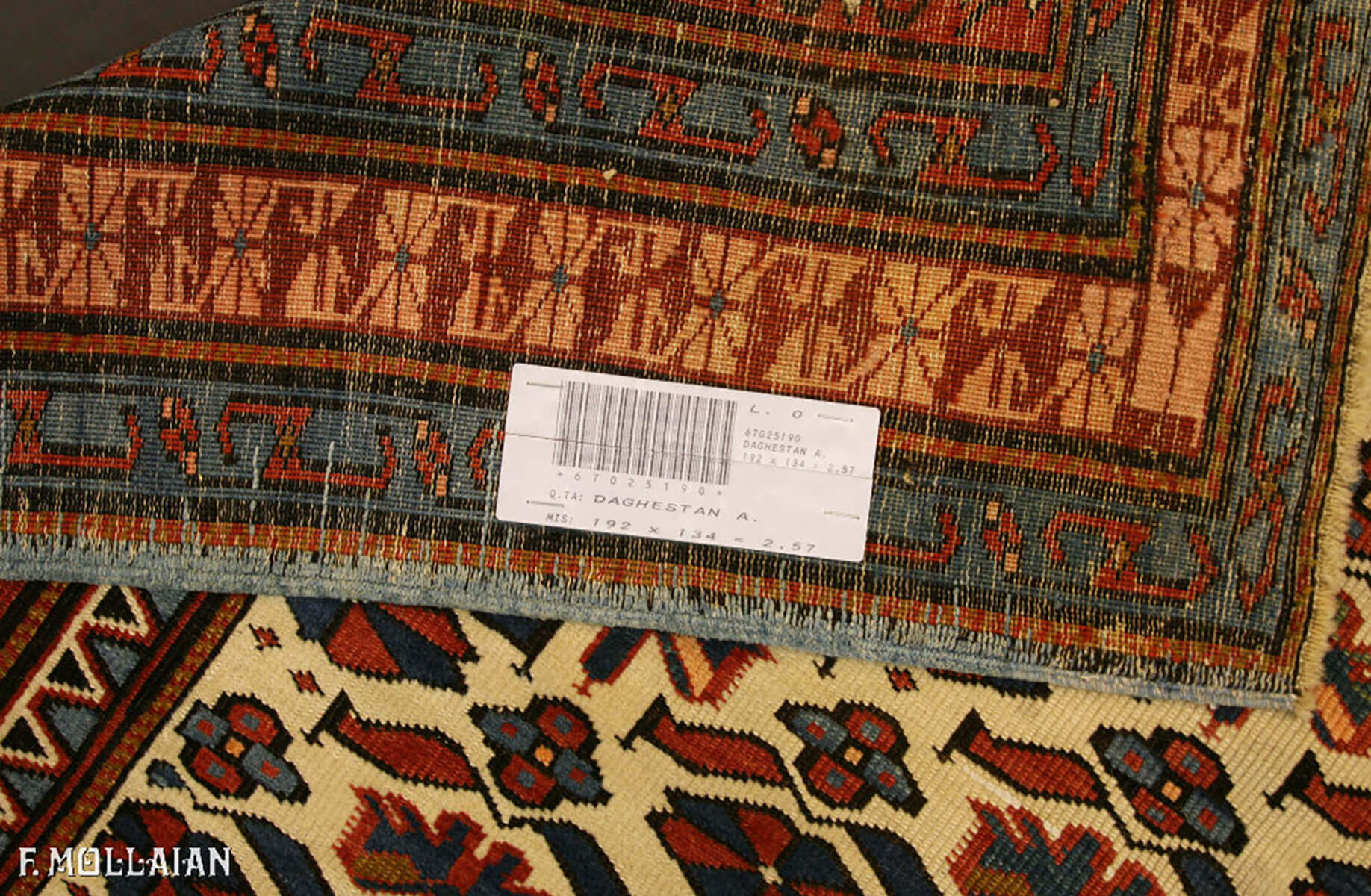 Tappeto Antico Caucasico Daghestan n°:67025190